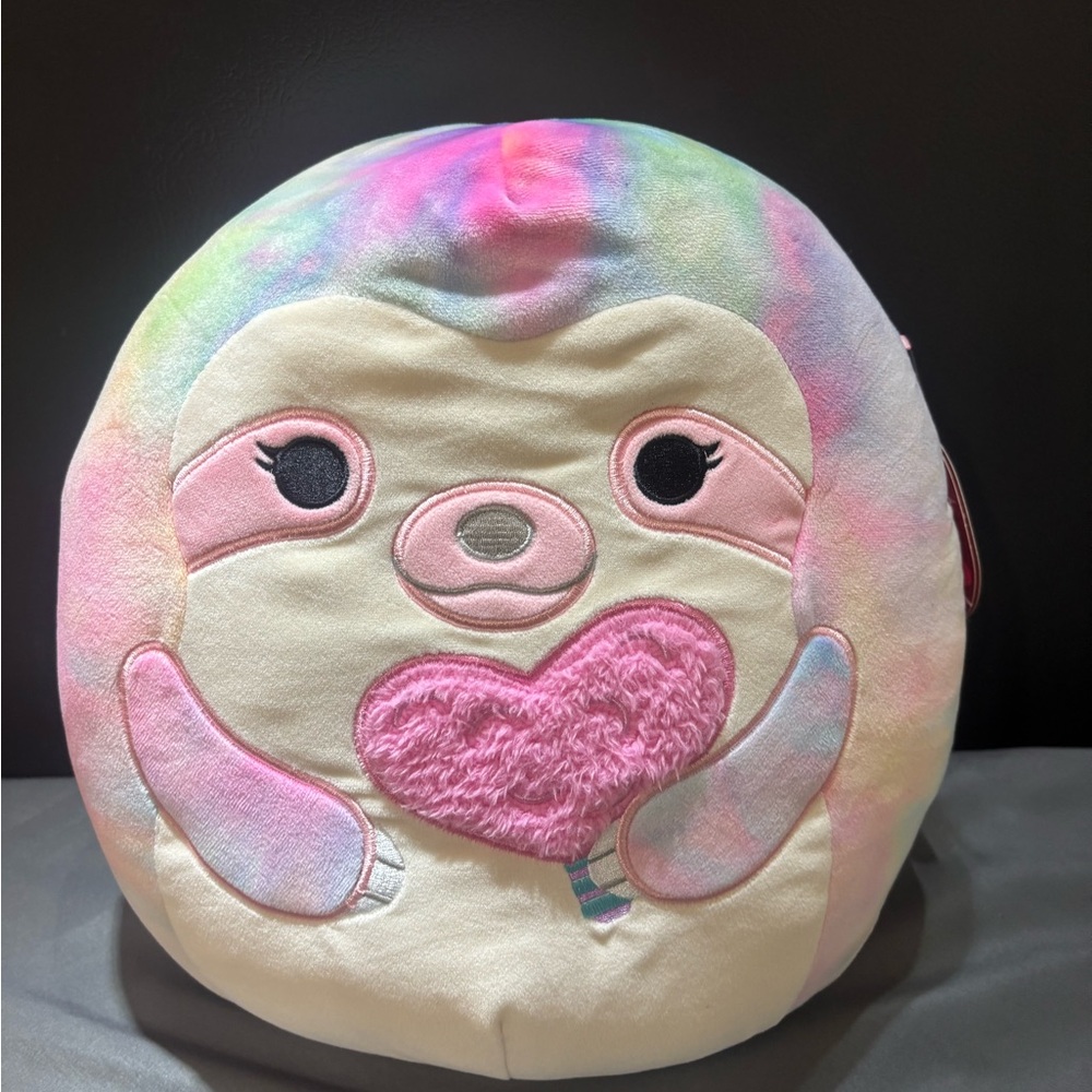 Squishmallows 12” Whim the Tie-Dye Sloth Plush